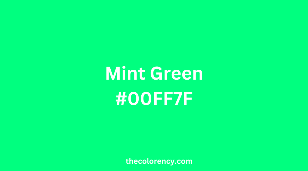 Mint Green Color