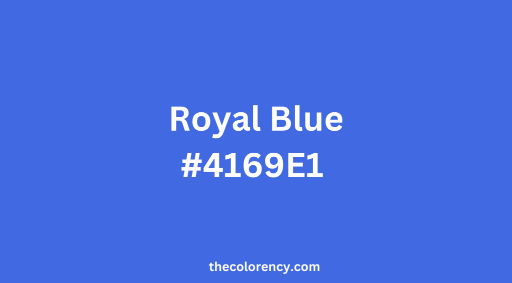 Royal Blue color