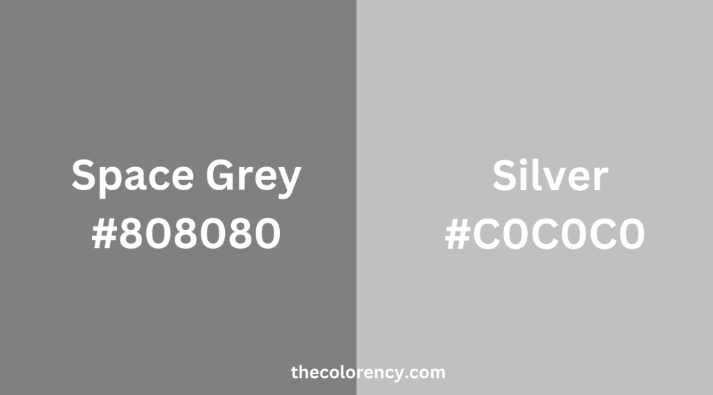 Silver Grey Color