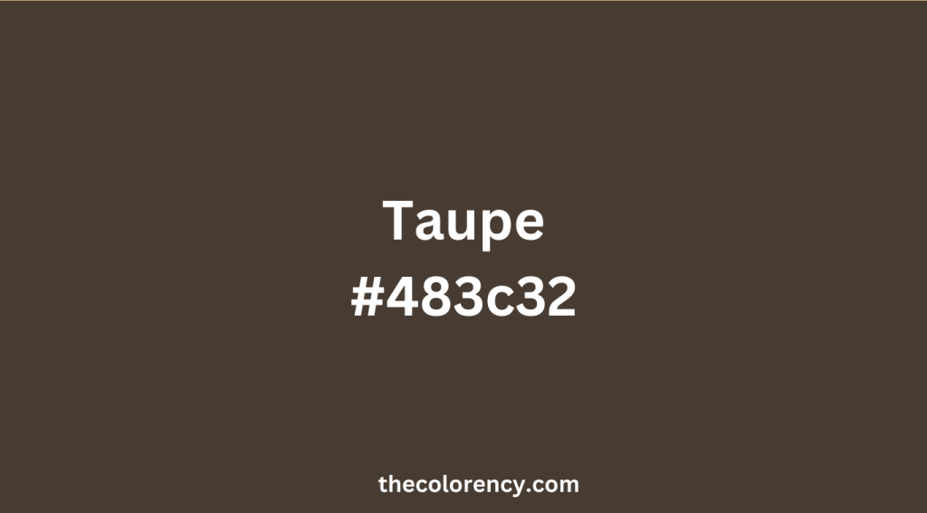 Taupe color