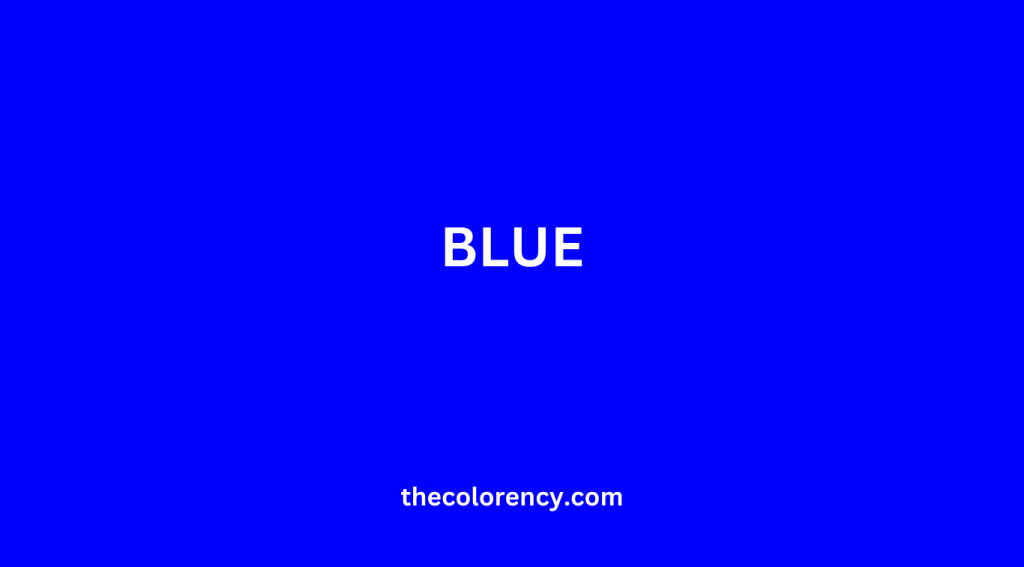 the meaning of blue - thecolorency