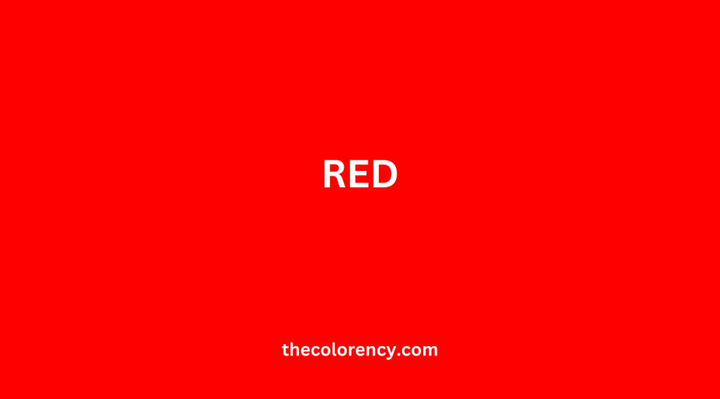 meaning of red-thecolorency