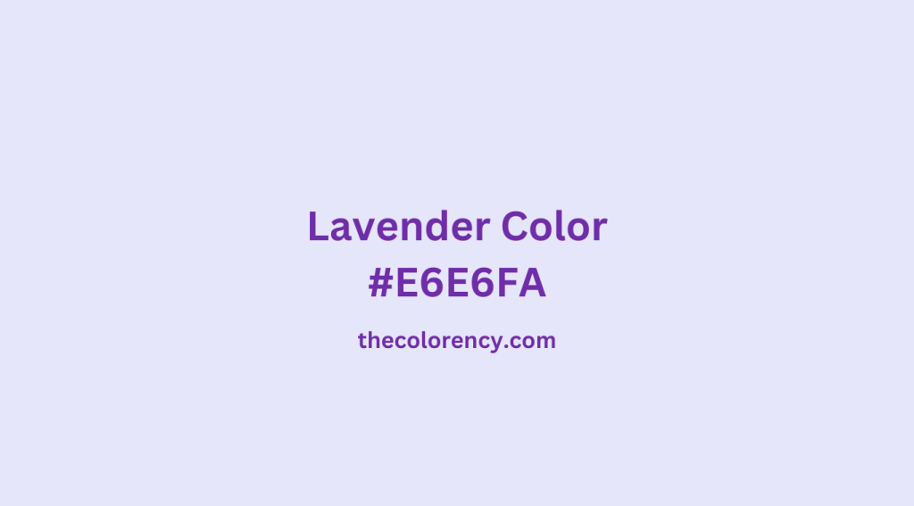 Lavender Color