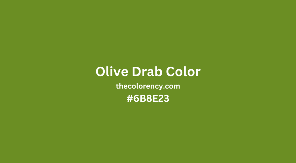 Olive Drab Color