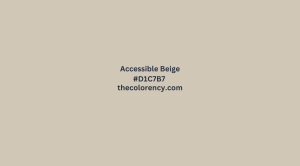 Accessible Beige